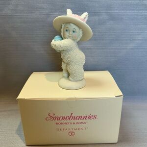 Department 56 Snowbunnies  "Bonnets & Bows"
